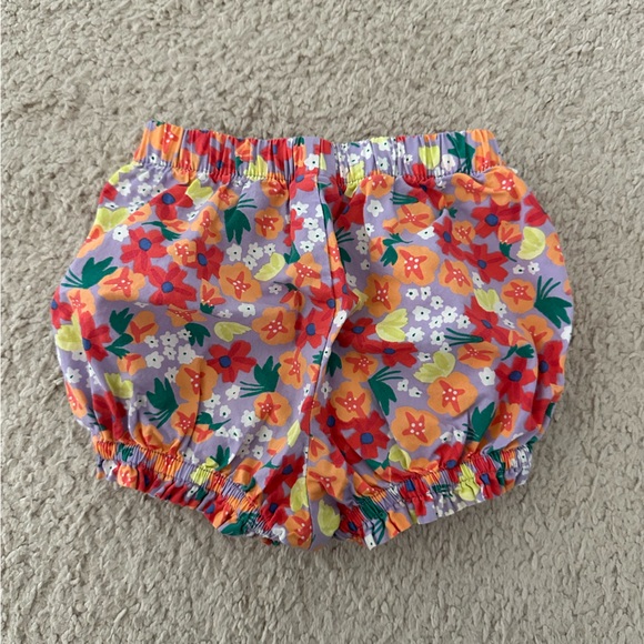 Tea Collection Floral Ruffle Baby Set, 6-9M - Picture 6 of 8